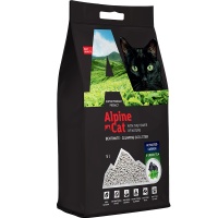 Наполнитель Alpine Cat бентонит 5л Уголь + Зеленый чай