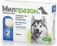 Милпразон Антигельминтик д/собак весом более 5кг 2тб арт.644741