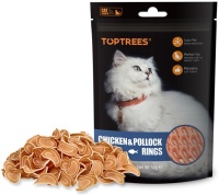 Toptrees Кольца курицы и минтая для кошки  арт.49811541